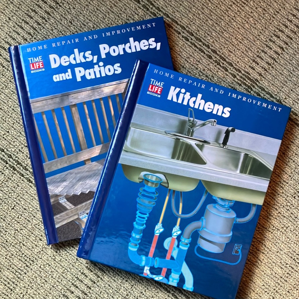 2 books - Decks, Porches, and Patios & Kitchens